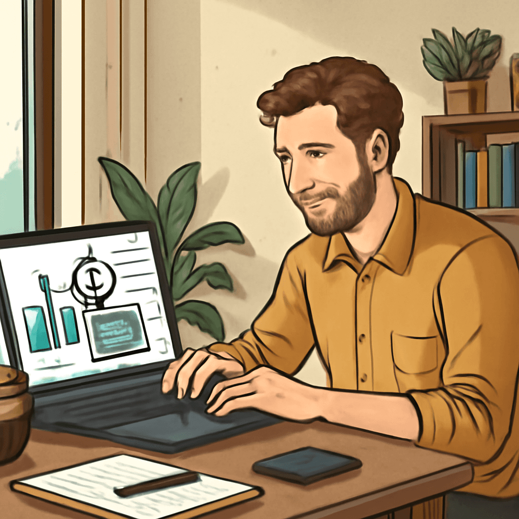 successful AI-generated content representation in a digital workspace