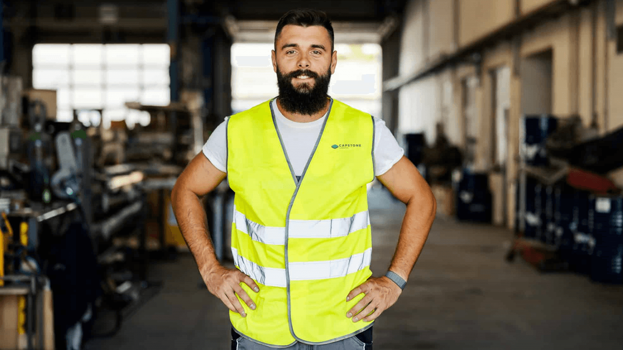 capstone logistics warehouse worker