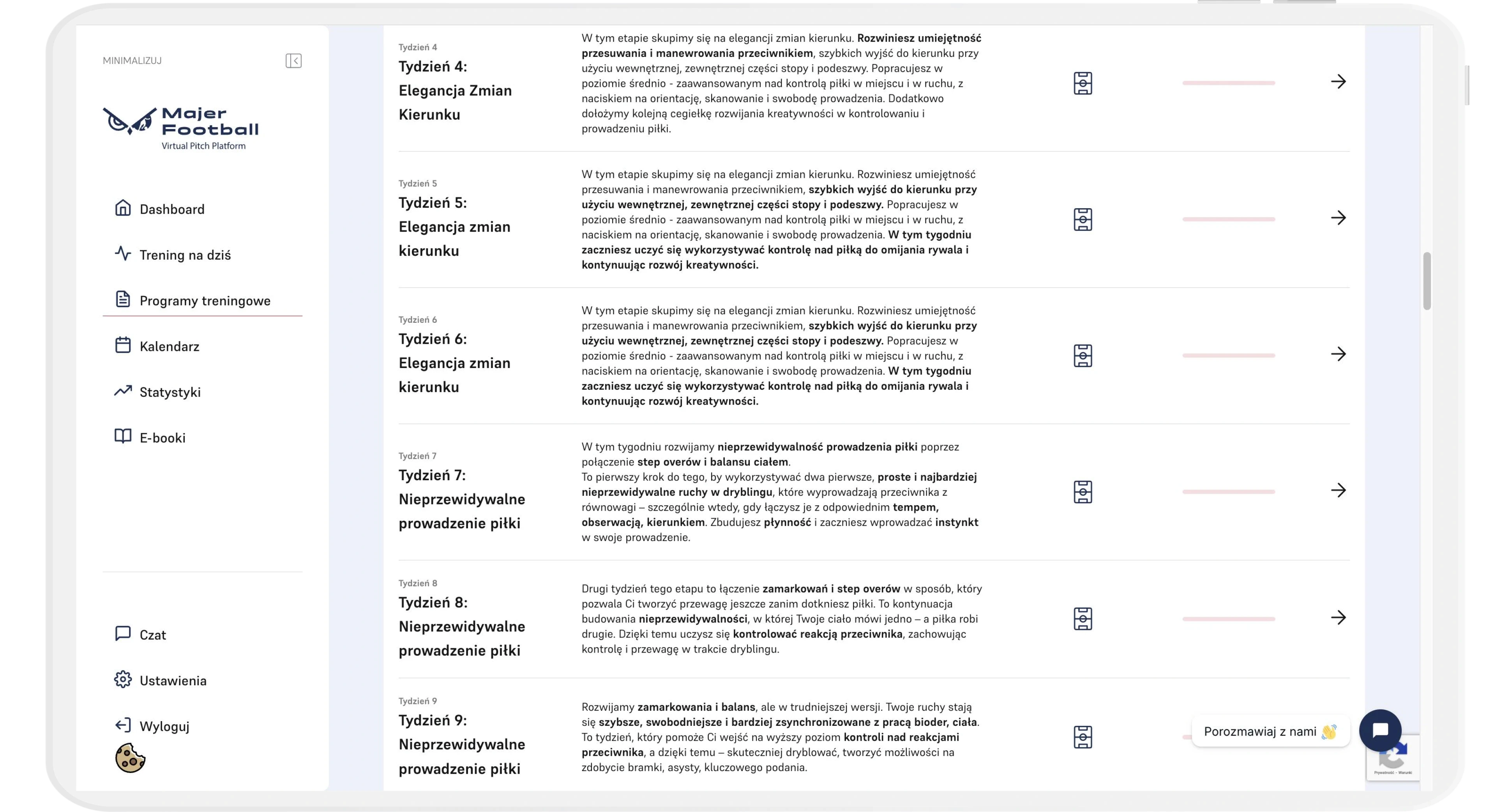 Platforma VirtualPitch 2