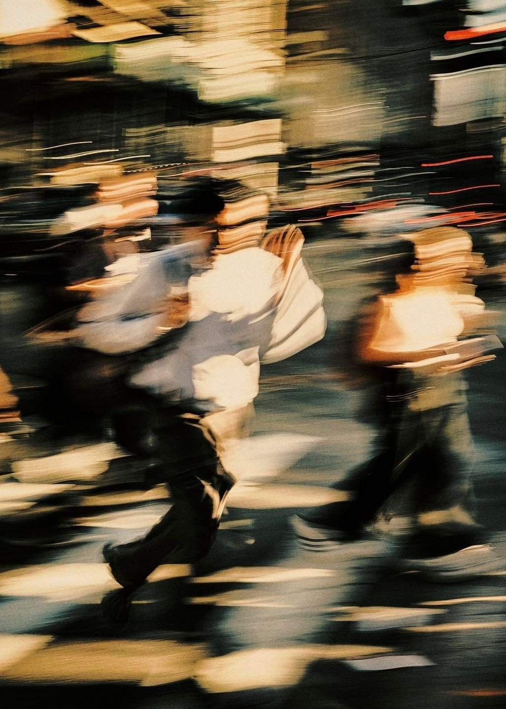 Man on crossroad