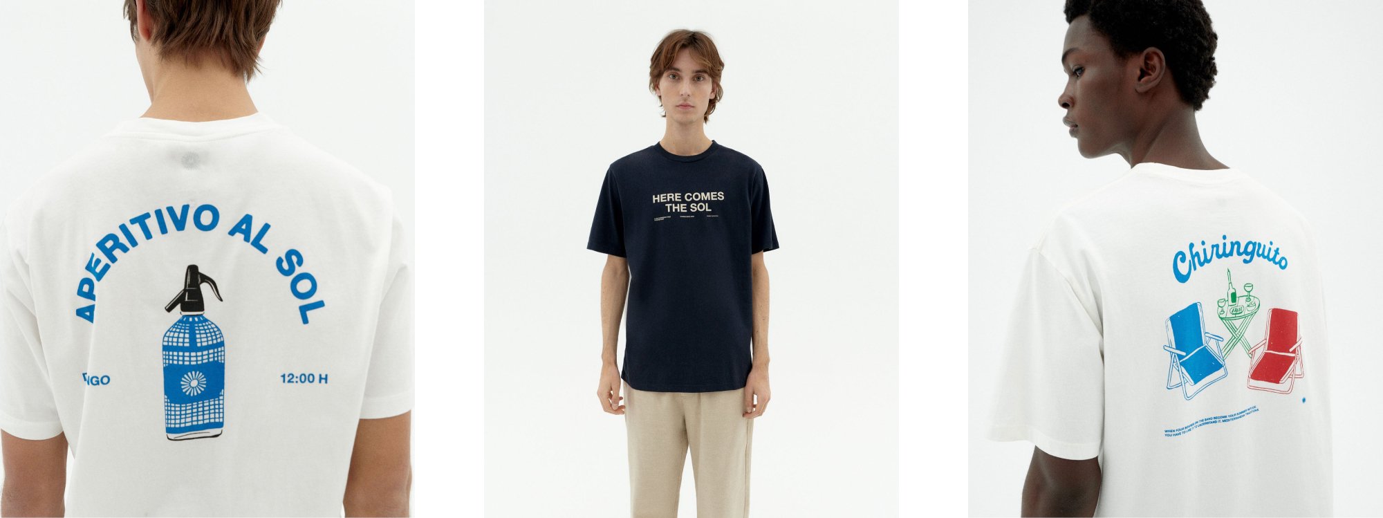  Les t-shirts imprimés et ensoleillés de Thinking Mu 