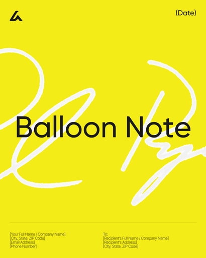 Balloon Note