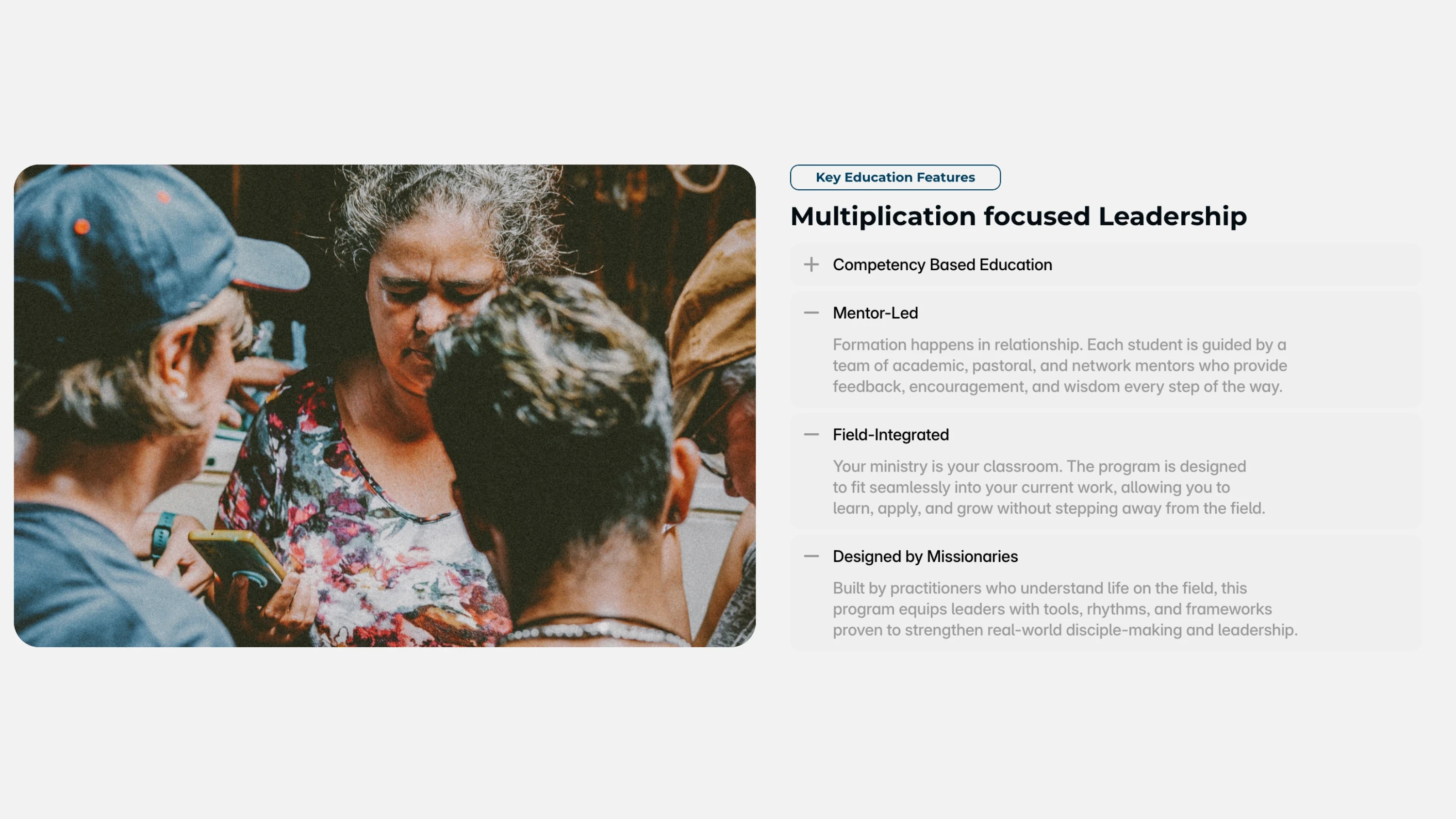 Visual from client project