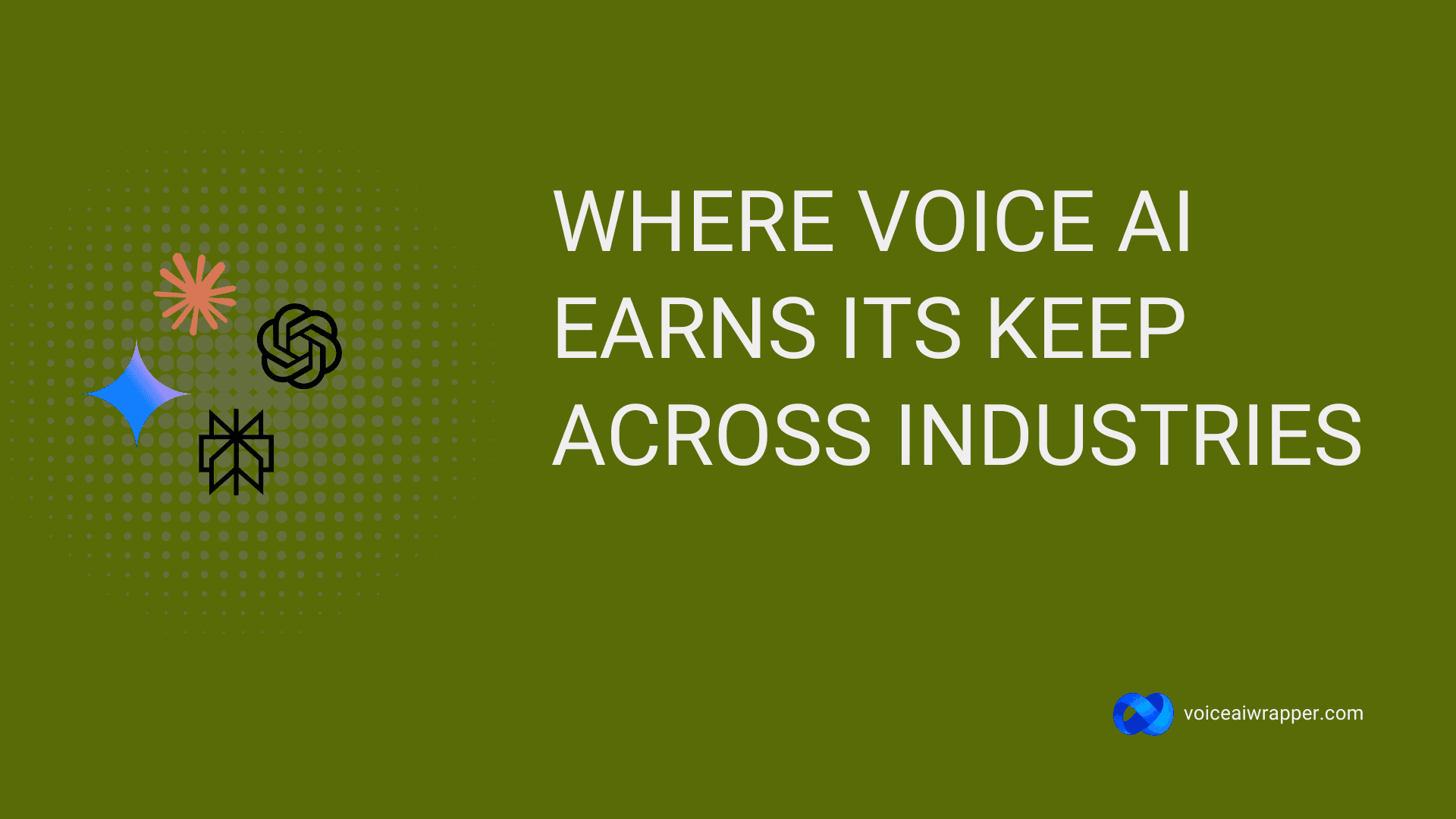 17 Industries Where Voice AI Solutions Are Particularly Effective -VoiceAIWrapper hero banner | VoiceAIWrapper.