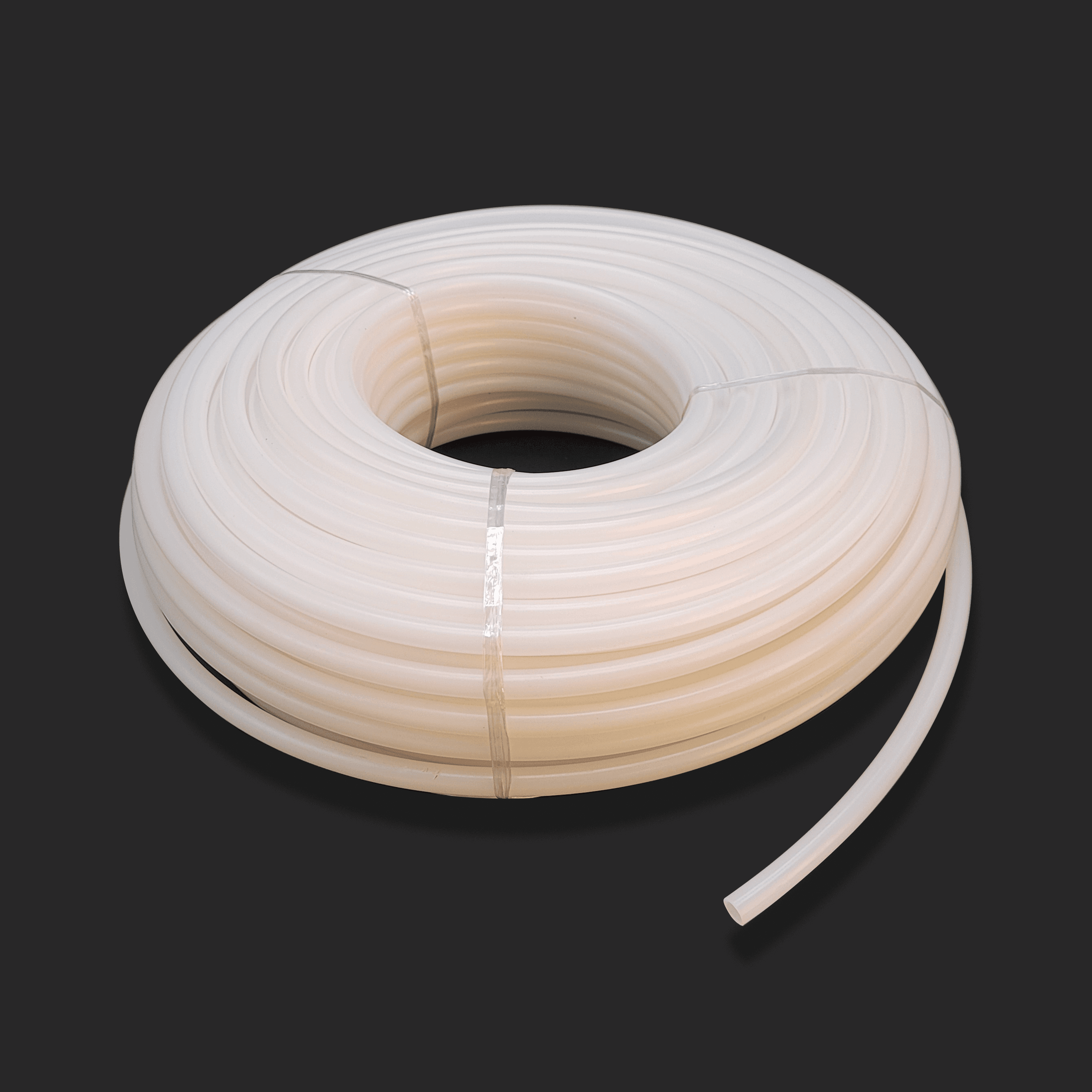 1 roll of Natural white nylon tube