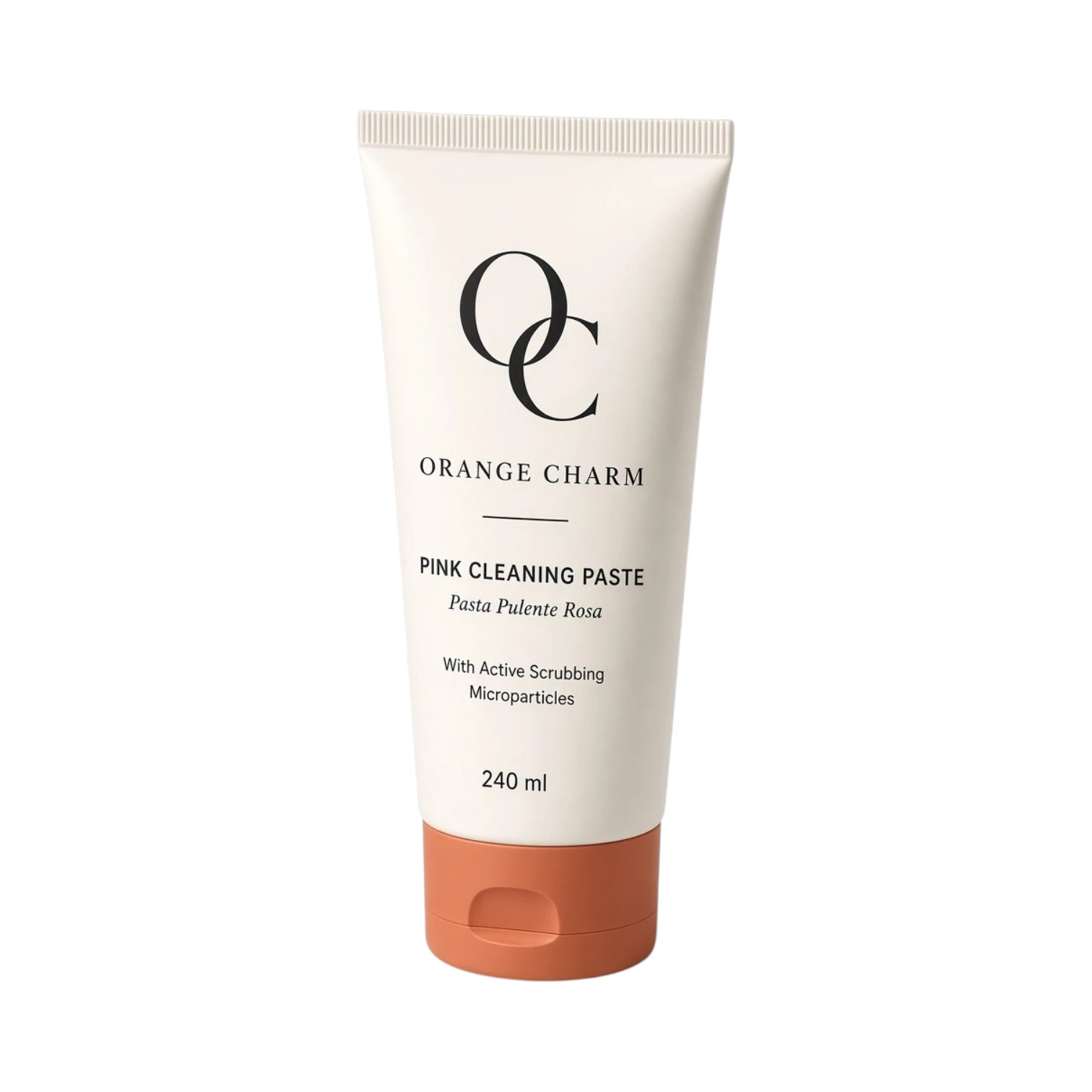 Private label body scrub in tube packaging