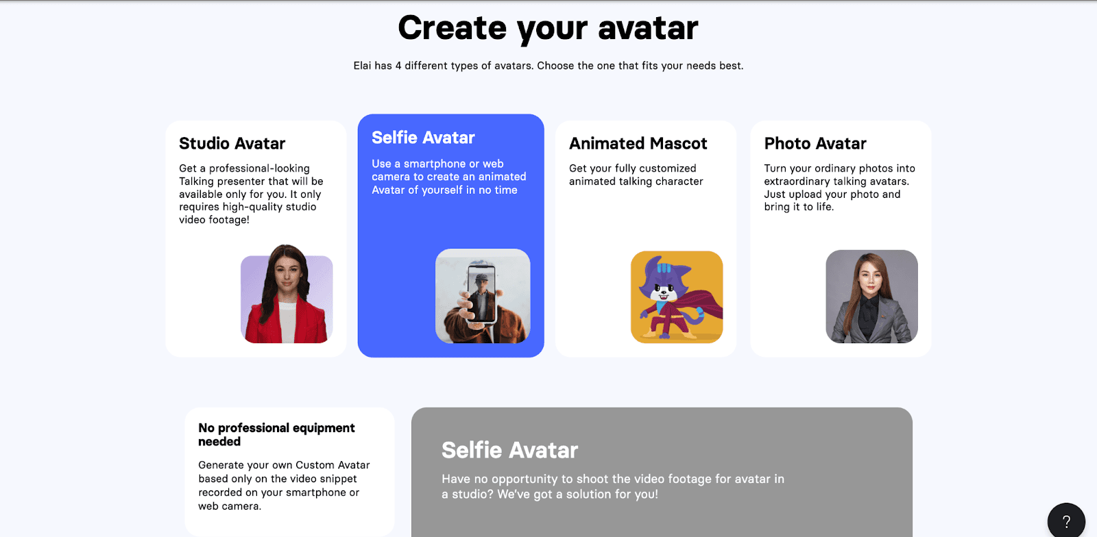 Elai - Custom Avatar Generator