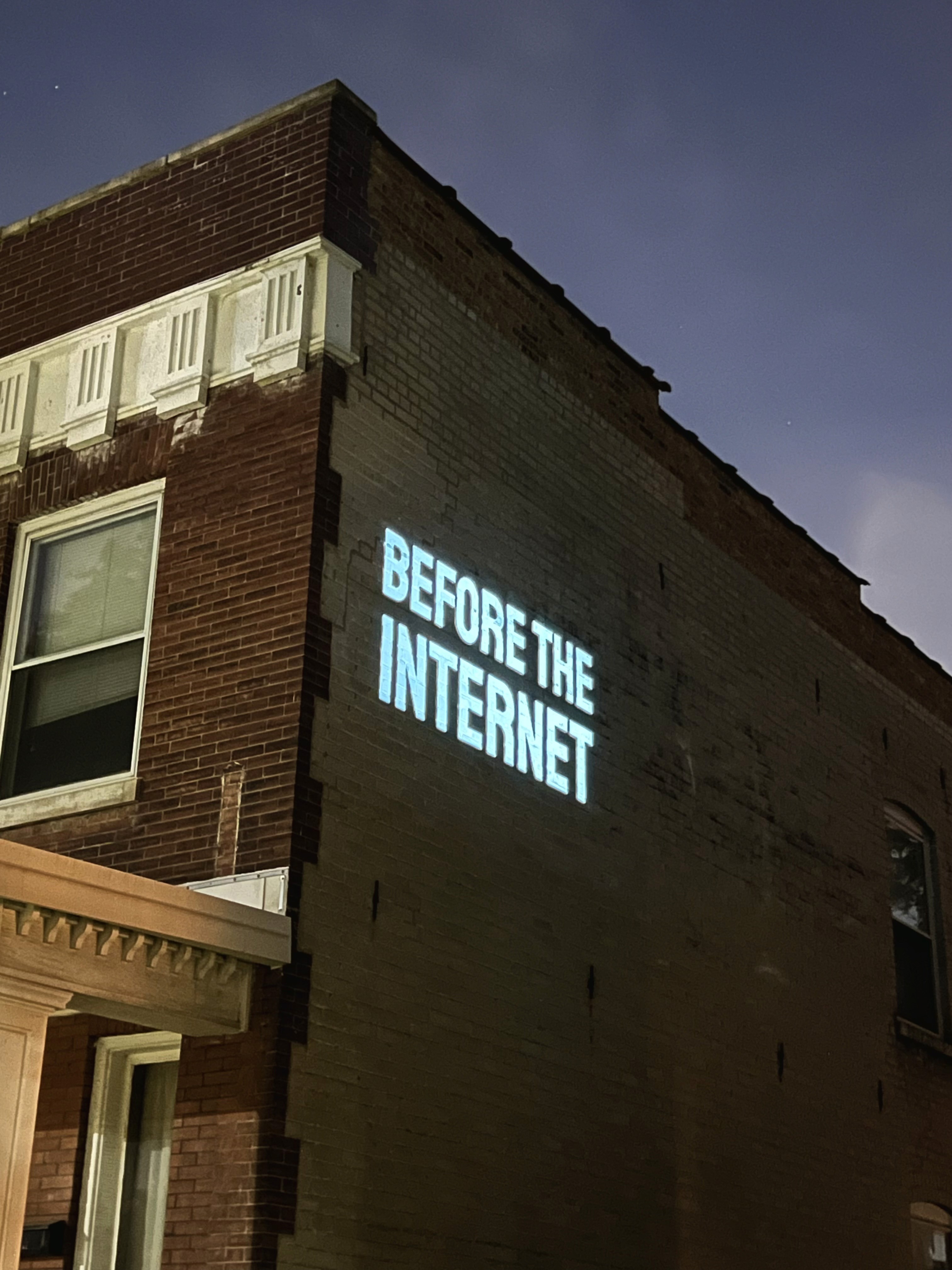 BEFORE THE INTERNET // Meagan L.
