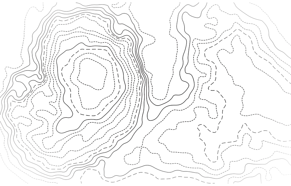 Topography map