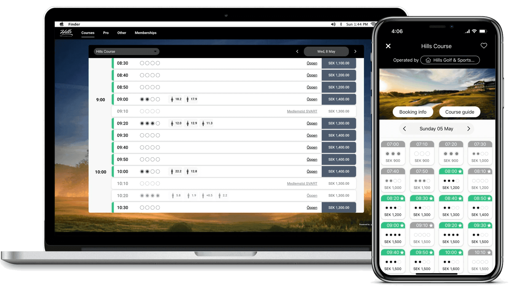 Booking
