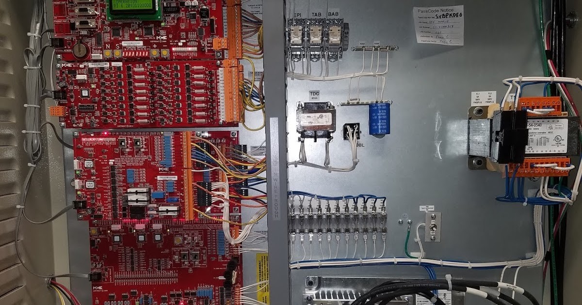 Installed Microprocessor Controller for elevators