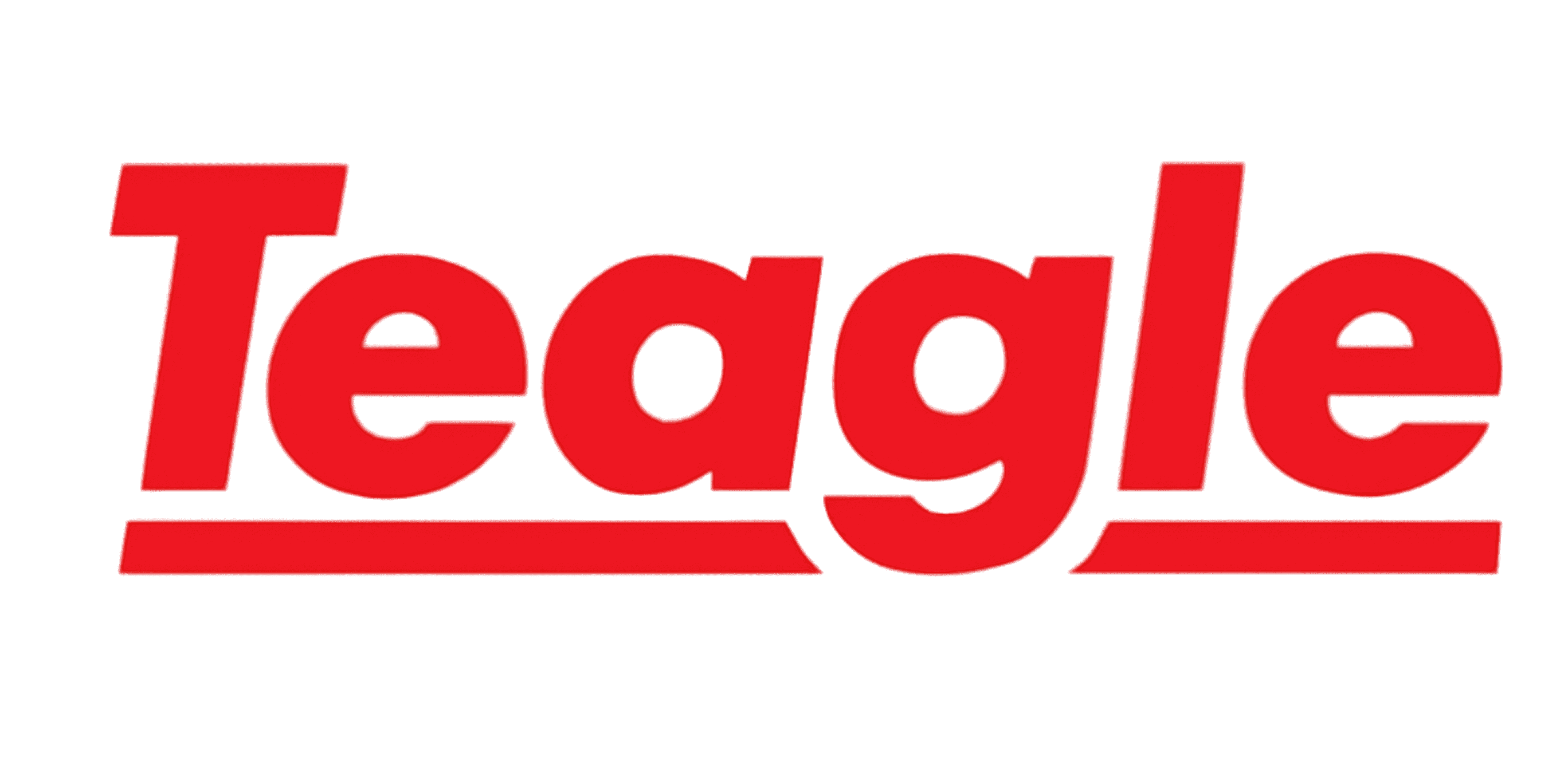 Logo značky Teagle, popredného výrobcu rozdružovačov balíkov a kŕmnej techniky. Spoločnosť Merkanta dodáva tieto spoľahlivé stroje pre zefektívnenie práce na farme.