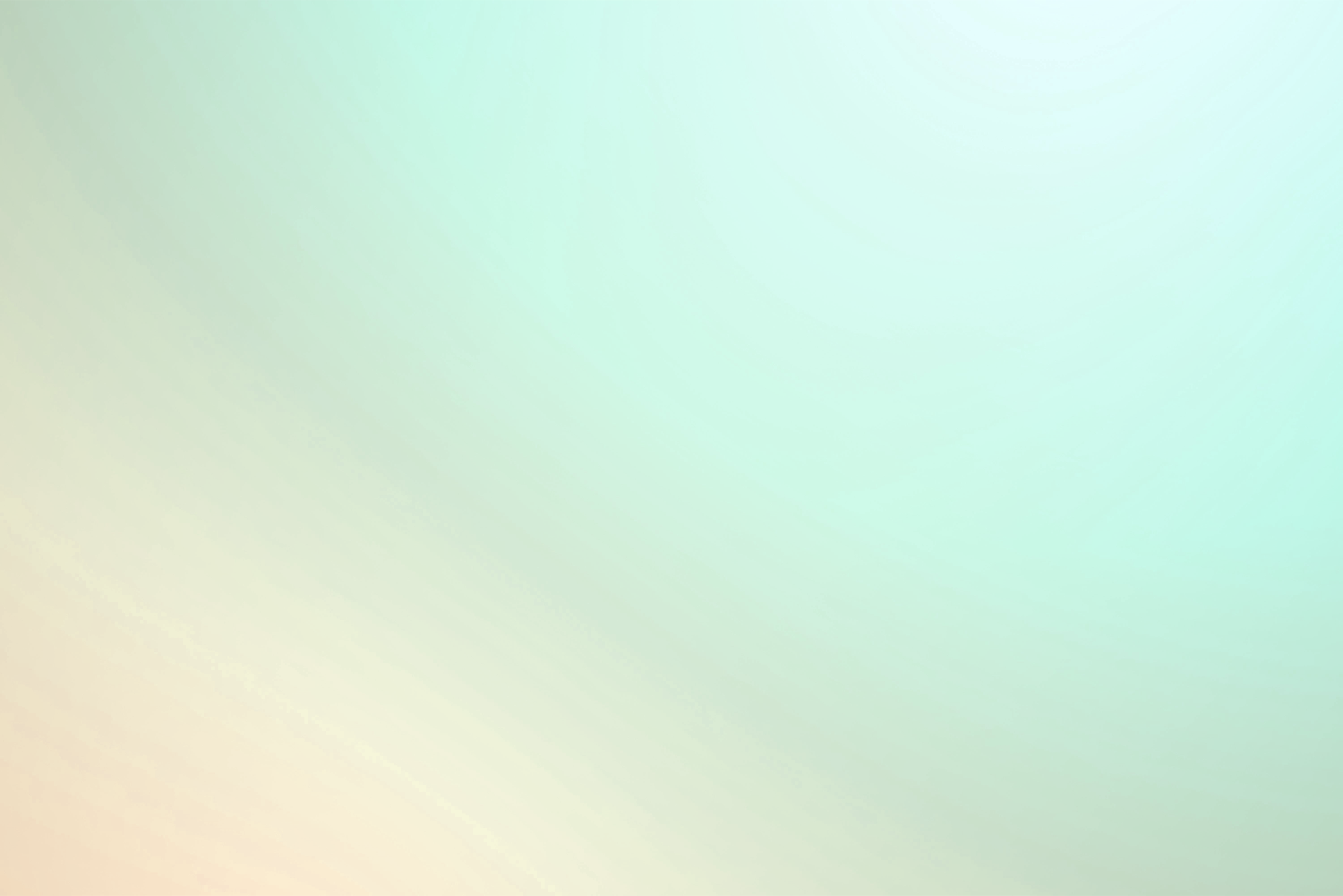 Abstract background featuring a soft gradient in shades of turqoise and orange.