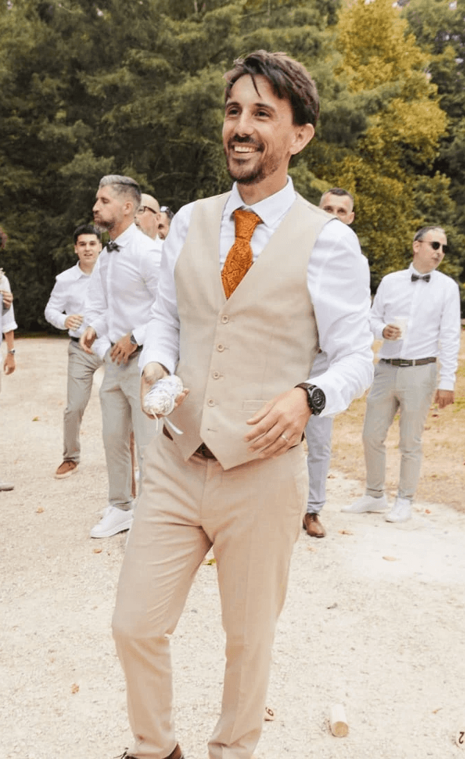 Portrait of portfolio creator – front view