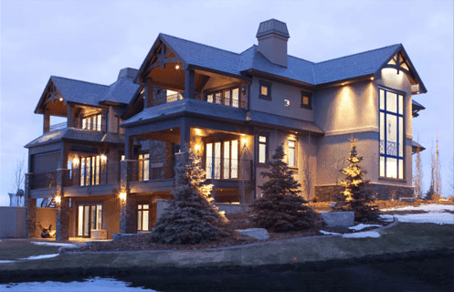 Image of KHD Homes design-build luxury home exterior with layout design and construction expertise.