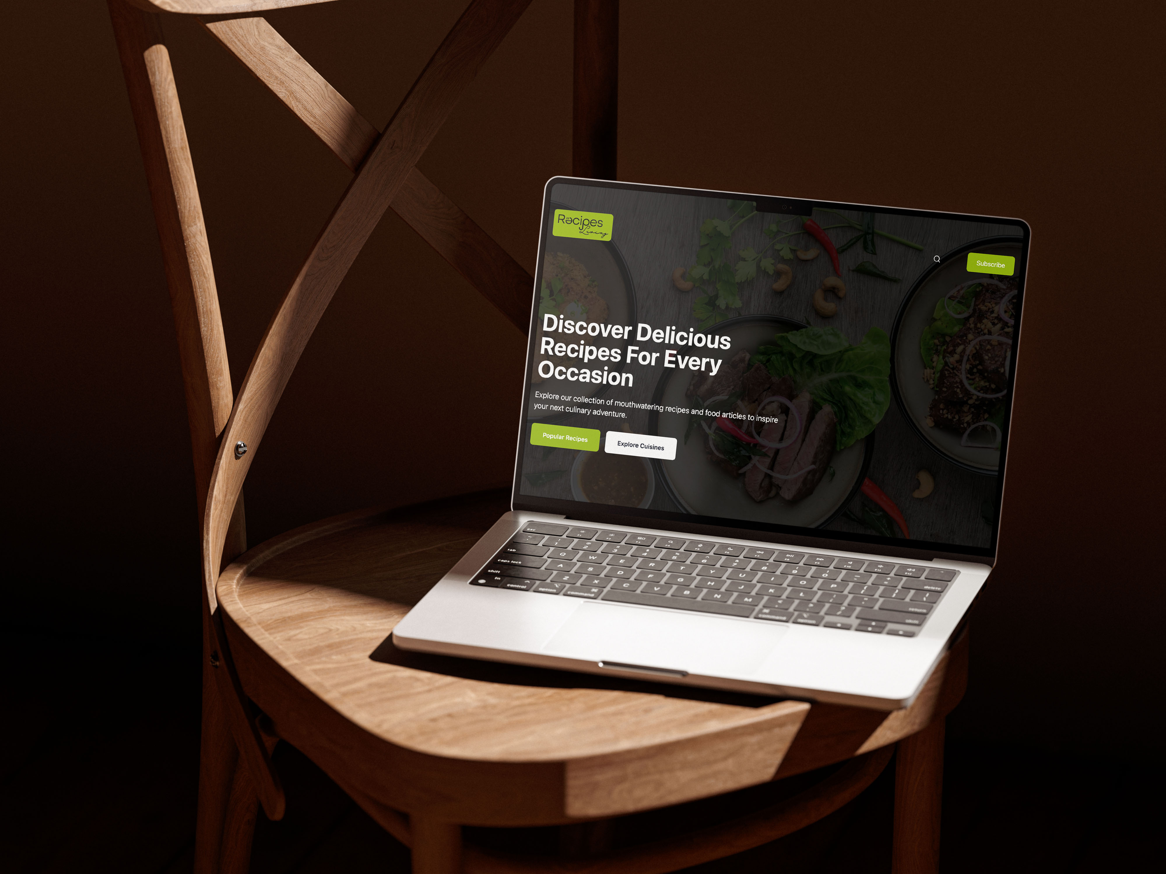 Recipes Living Website
