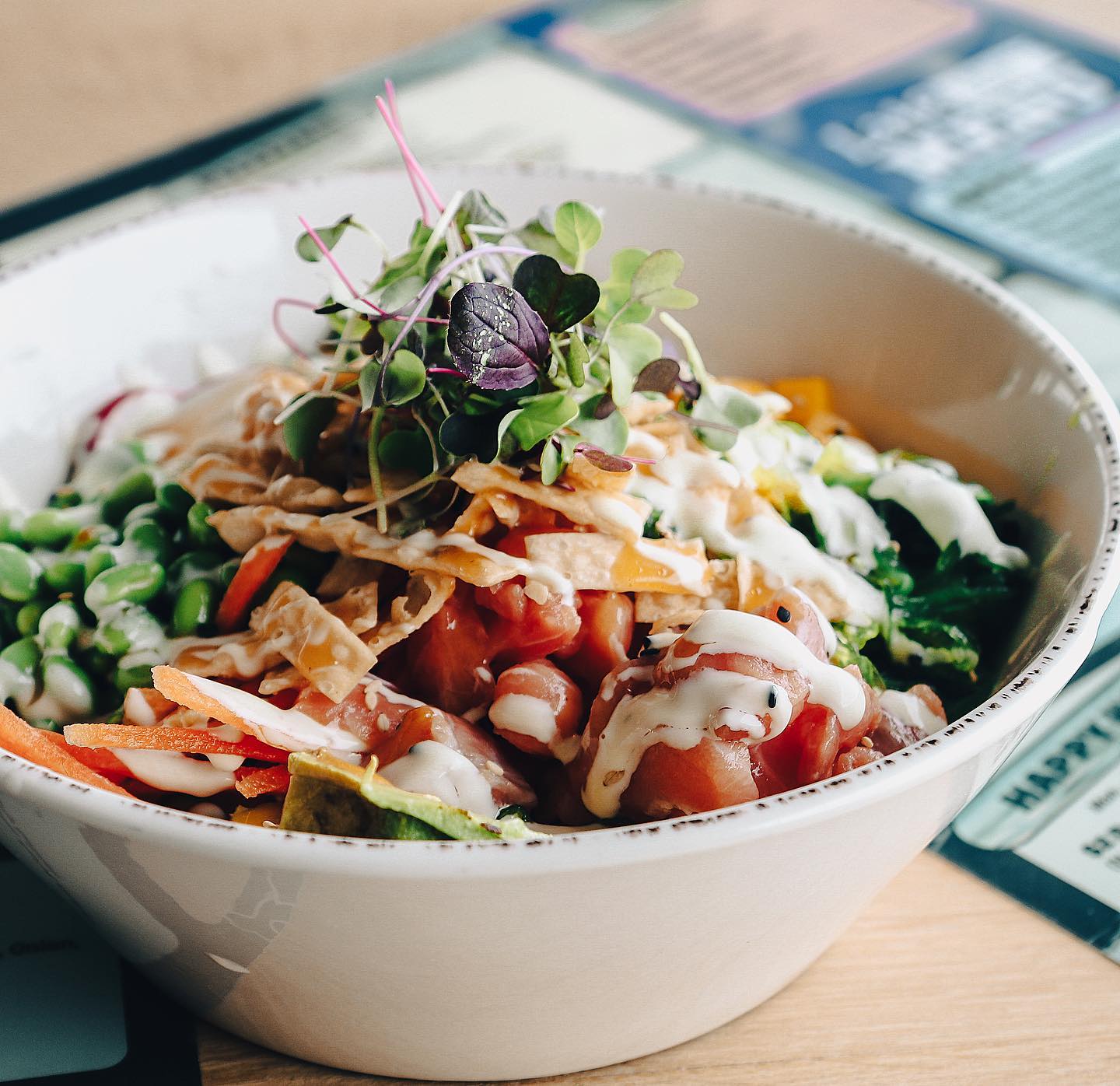 Nachos at Reef & Barrel