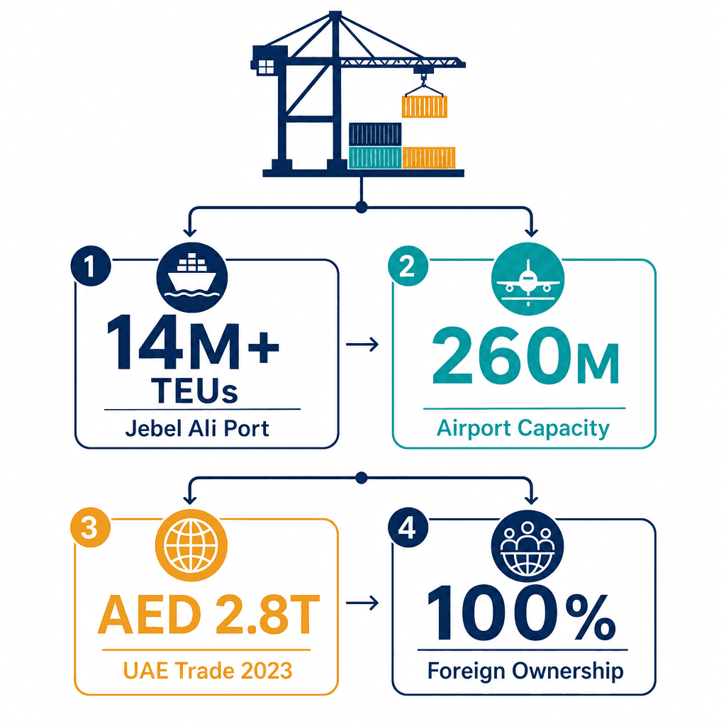 Infographic: Stevedoring Business License in Dubai