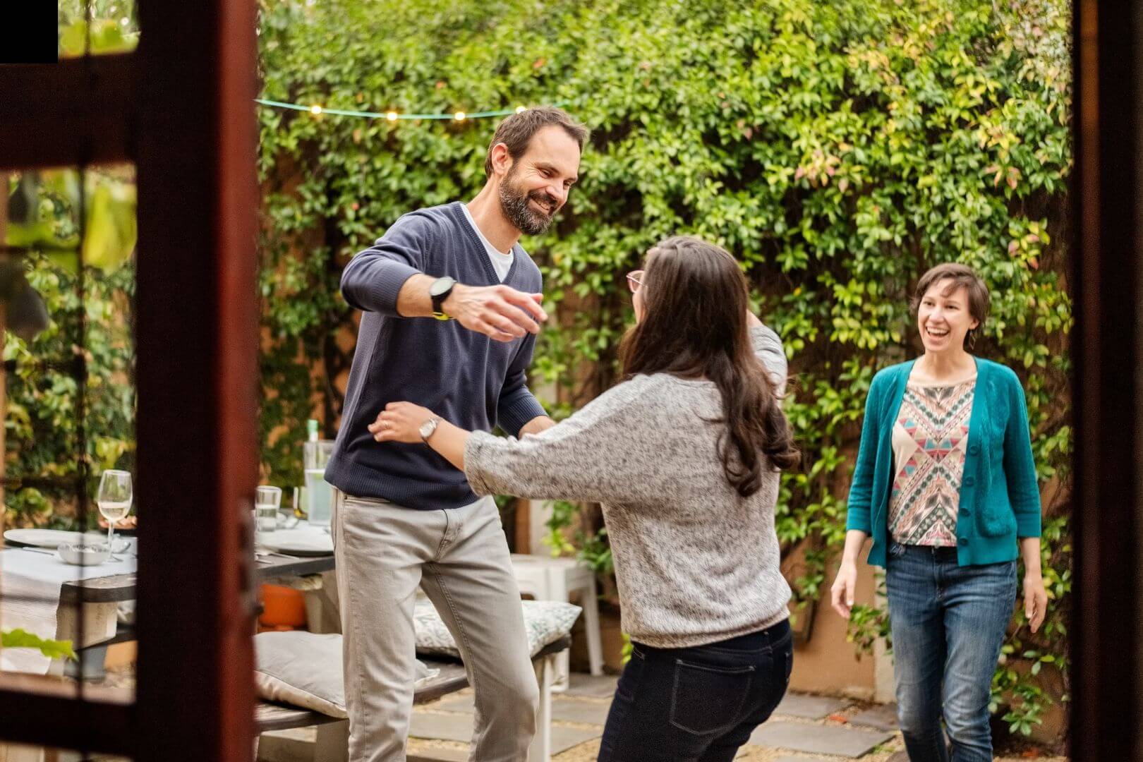 photo of coworking space in a church