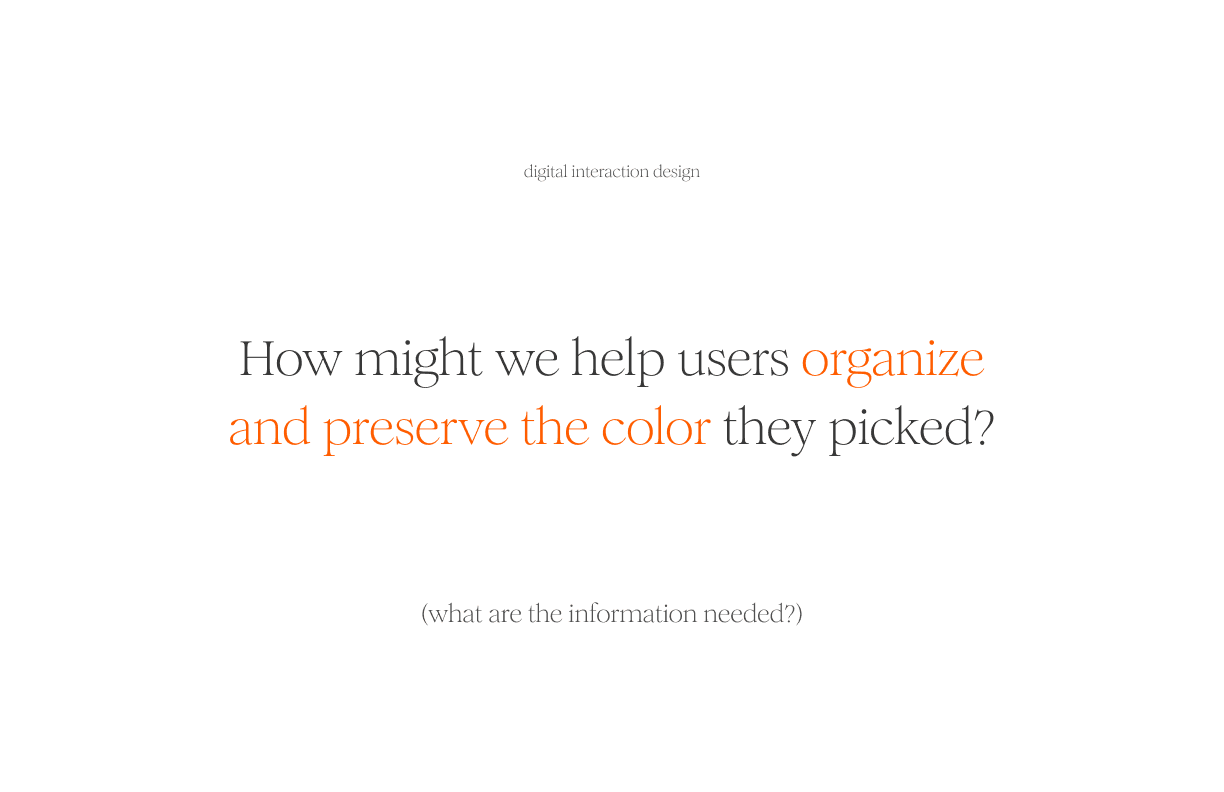 Organising and preserving a collection