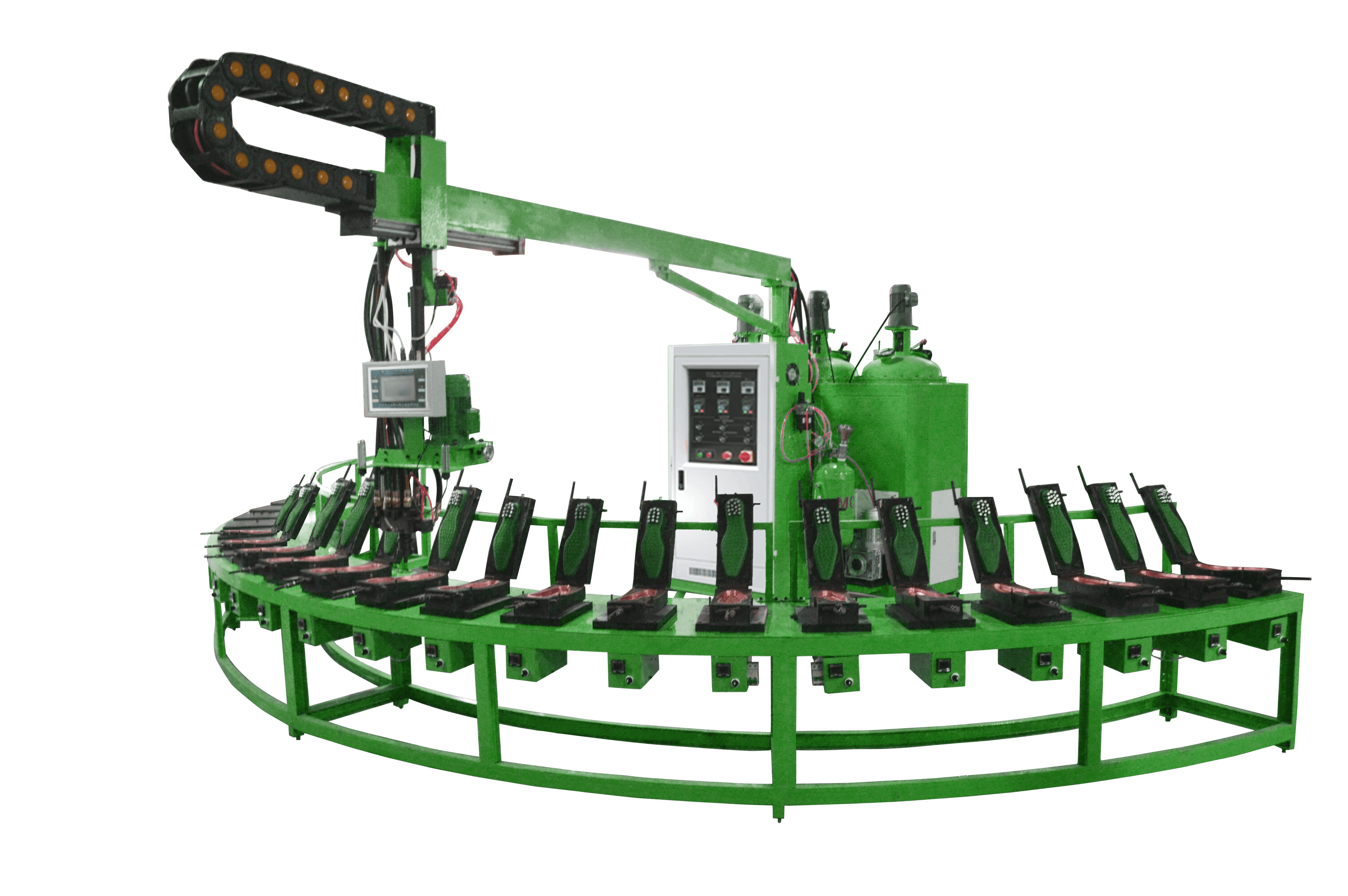 PU 2-color pouring head for dual-color shoe sole injection, industrial mixing head for PU machinery	