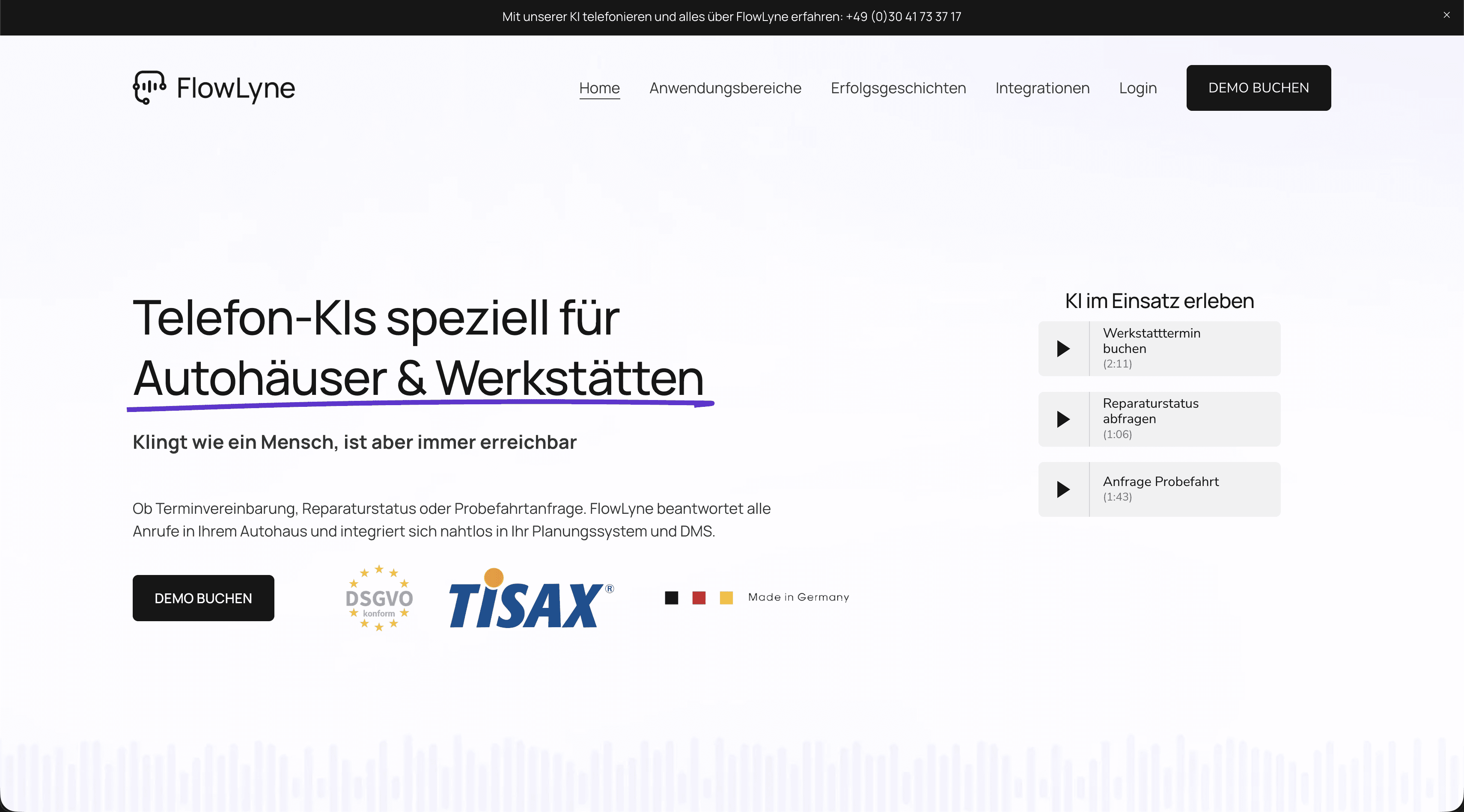 FlowLyne Website