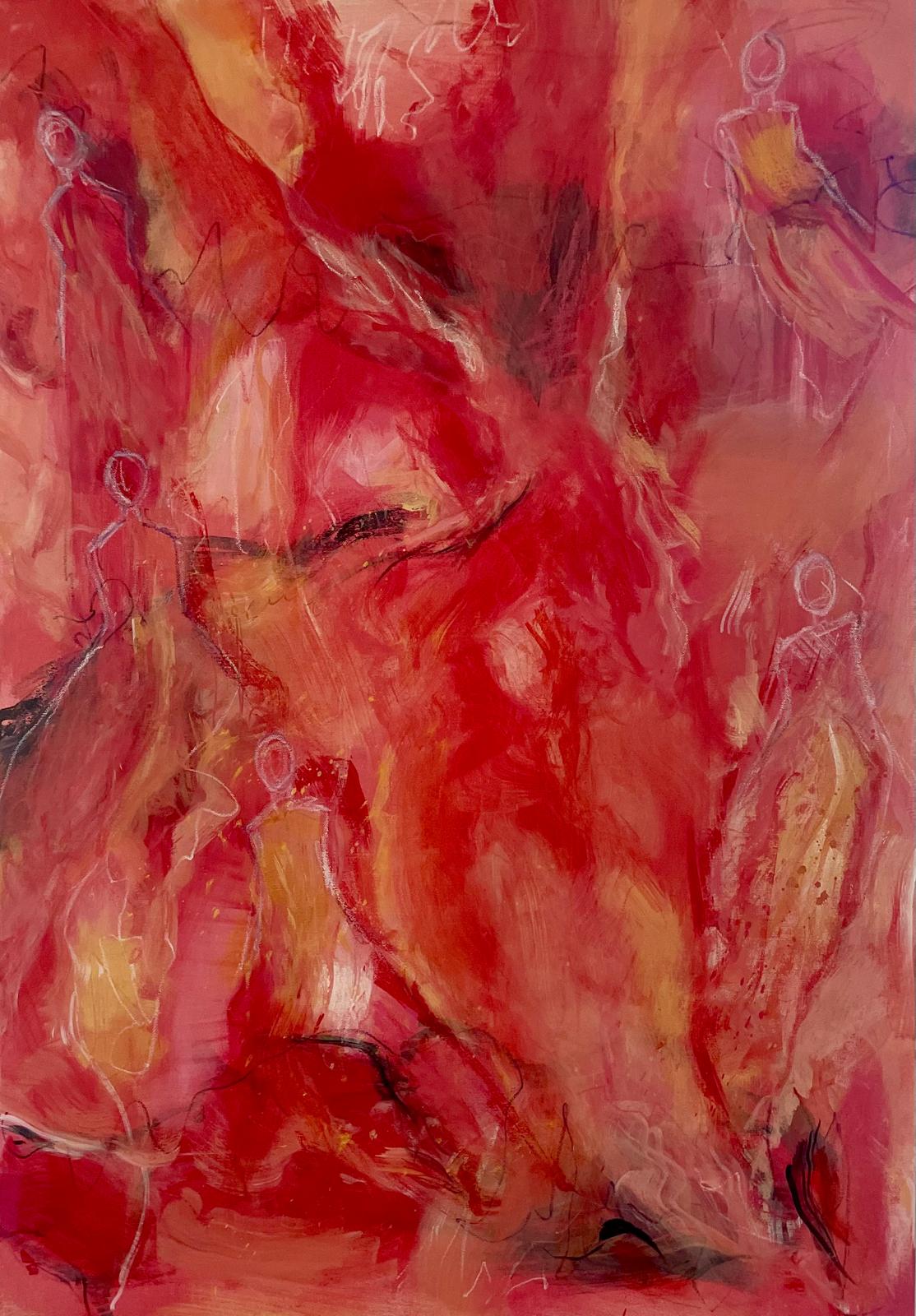 Éphémère, 70 × 100 cm