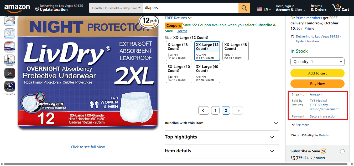 Amazon Seller Central