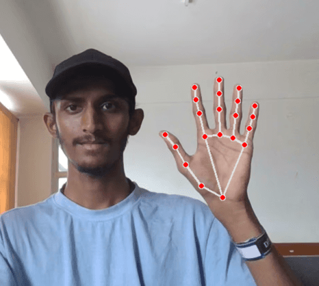 Portrait of portfolio creator – back view