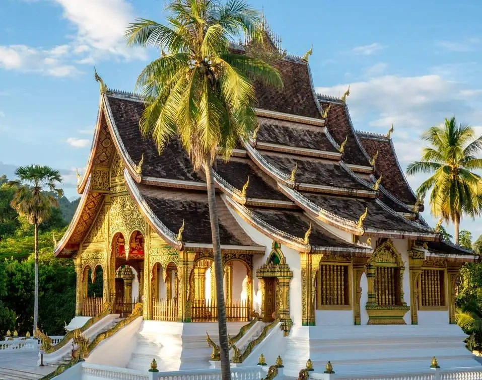 Traditional Lao temple architecture
