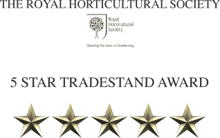 A logo featuring five stars, with text that appears to signify a name or title below the design.