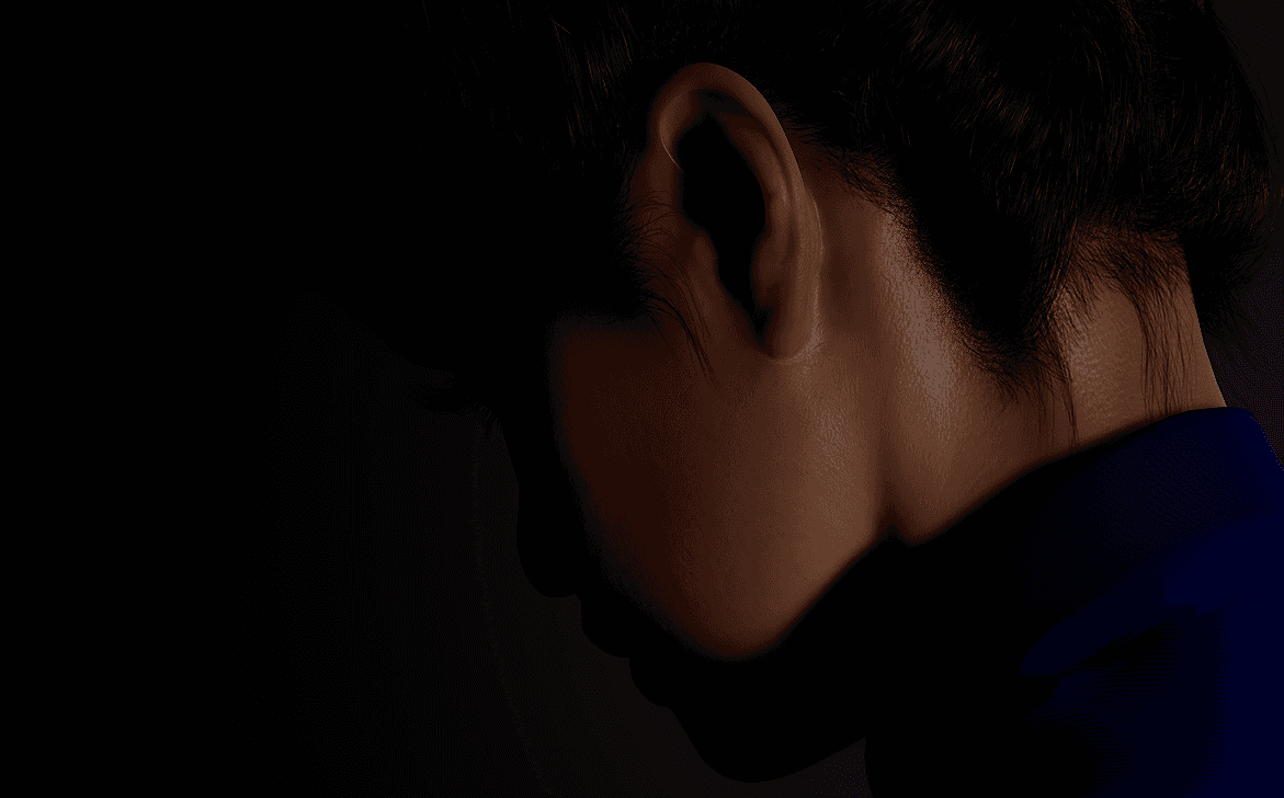 Close-up of white fur with black heart-shaped spots—soft, high-contrast texture for fashion/home décor.