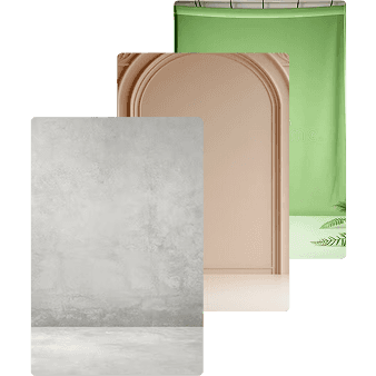 A sleek black speaker with a minimalist design and two beige circular elements. Its glossy surface and rounded edges create a modern, stylish look.