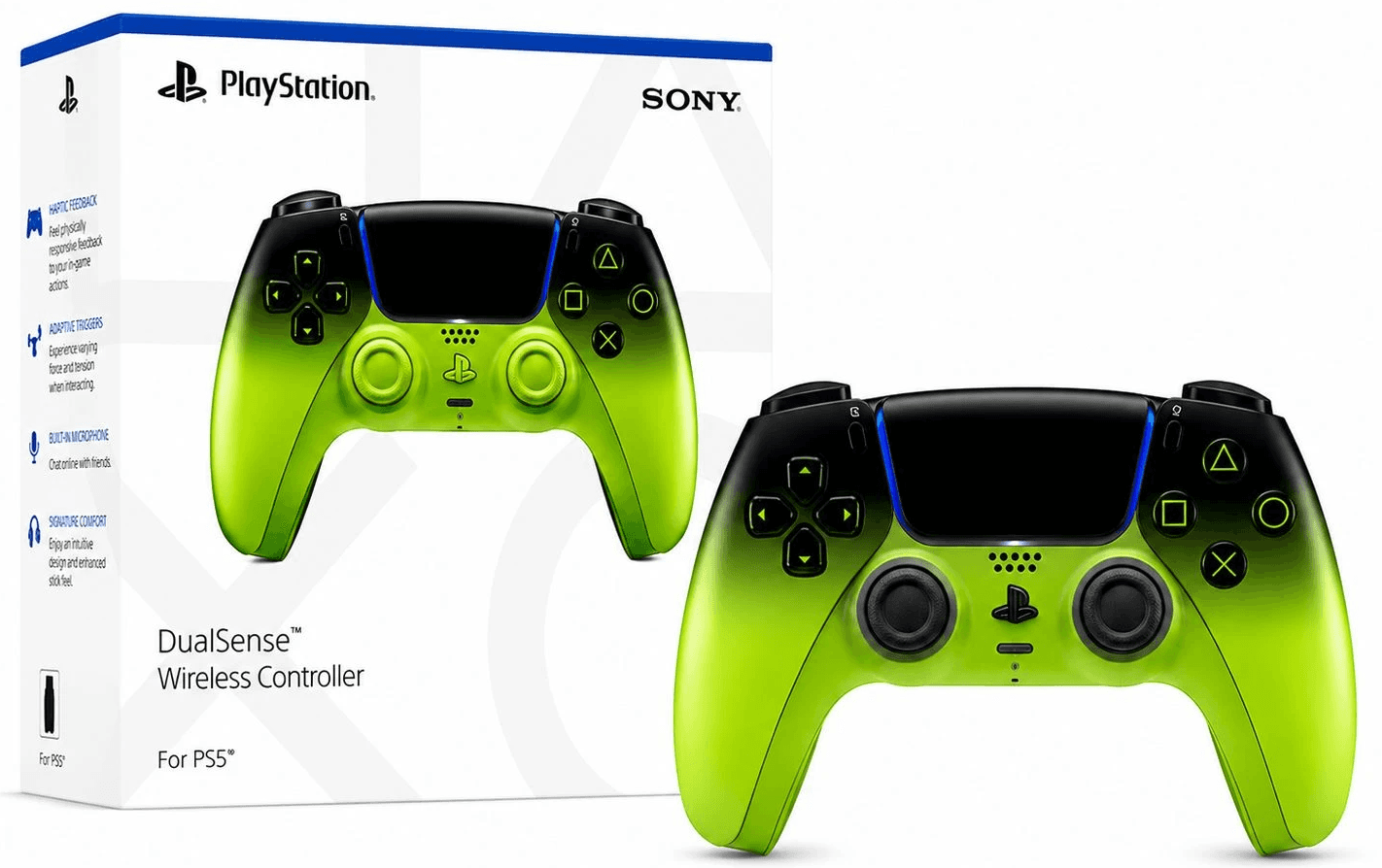 PS5 DualSense Remix Green