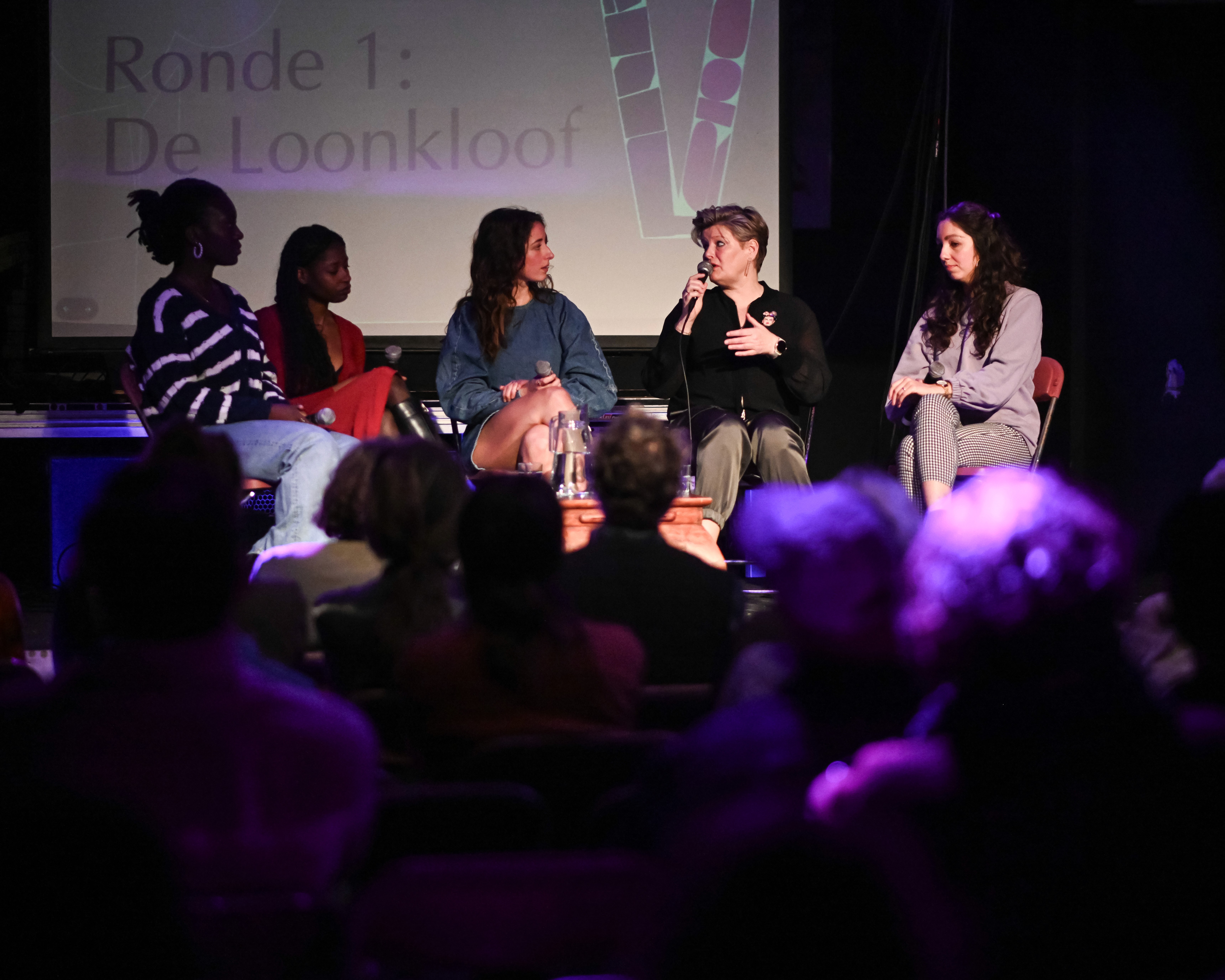 Panellid voor International Women's Day in PiP Den Haag (2024)