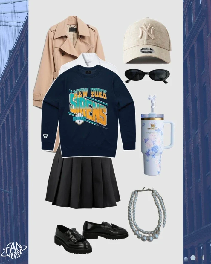 Elizabeth Robinson's logo design against a purple sky with the moon in the background