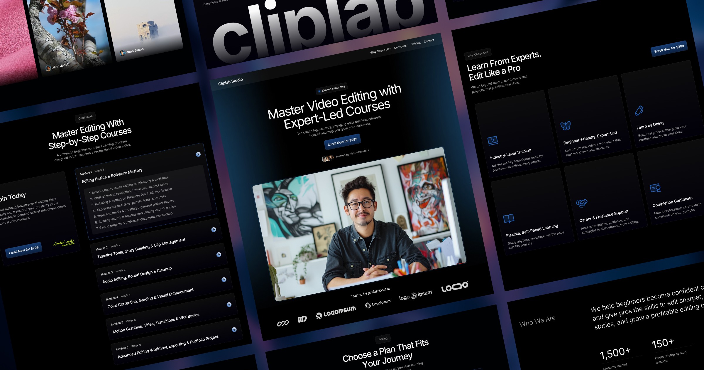 Cliplab Studio - Course Selling Template