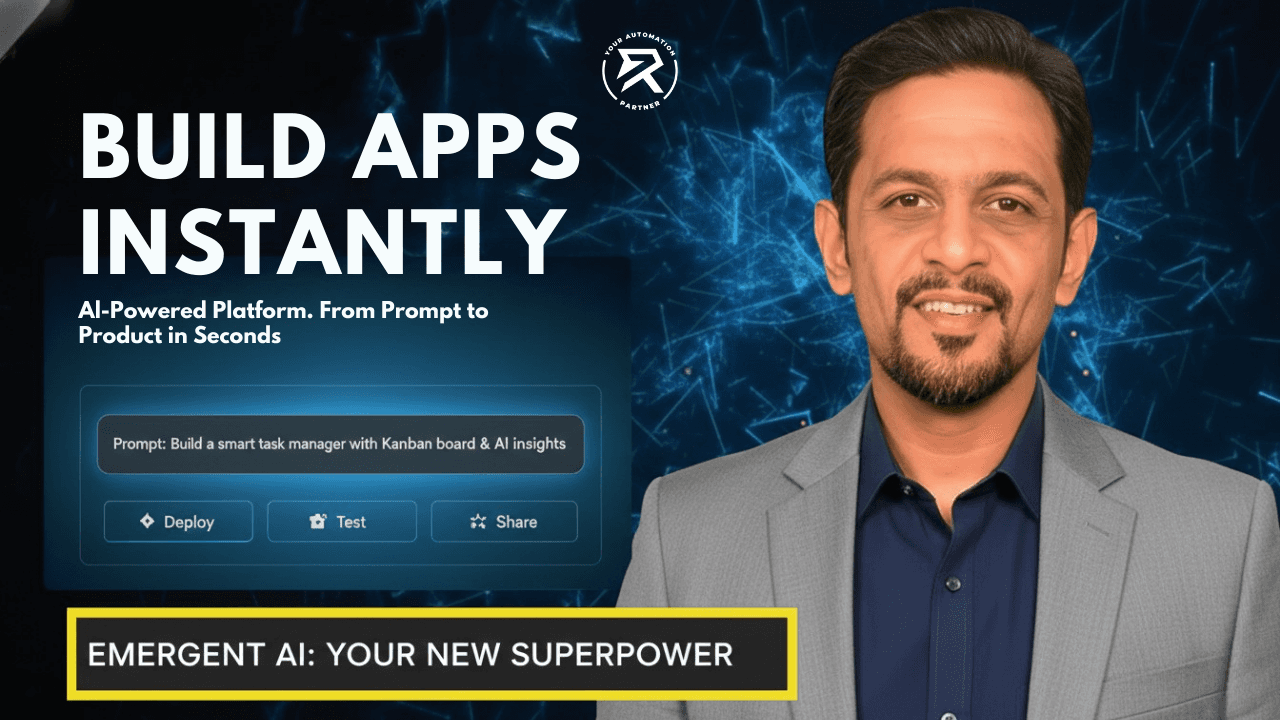 emergent ai - build apps usig ai
