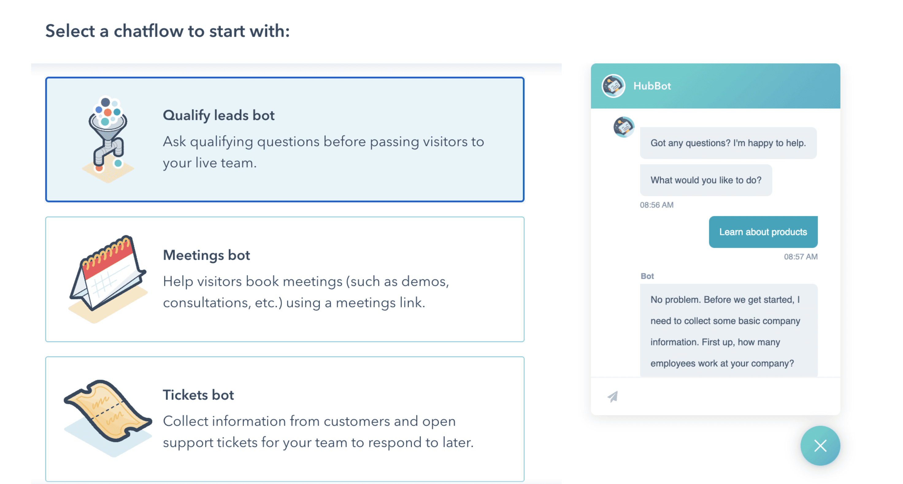 HubSpot Chatbot for Wordpress