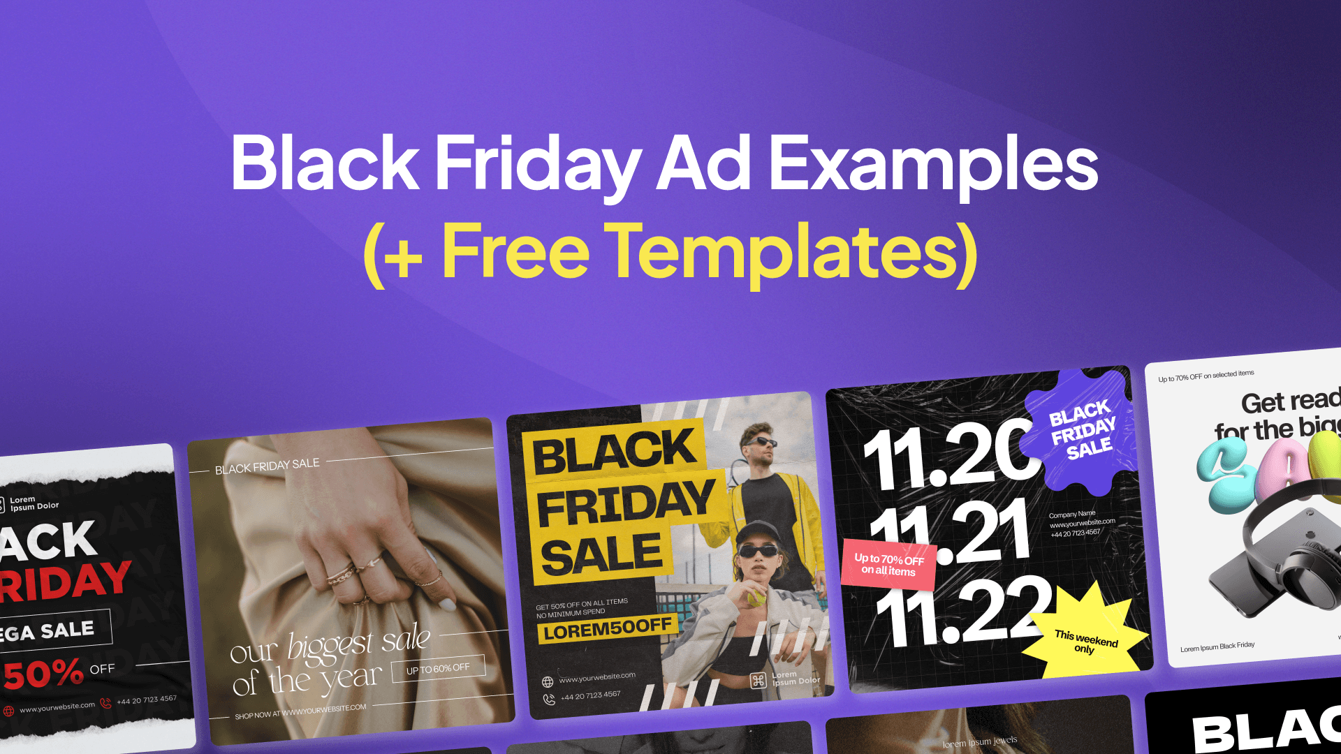 10 Stunning Black Friday Ad Examples That Stand Out (+ Free Templates for 2024)