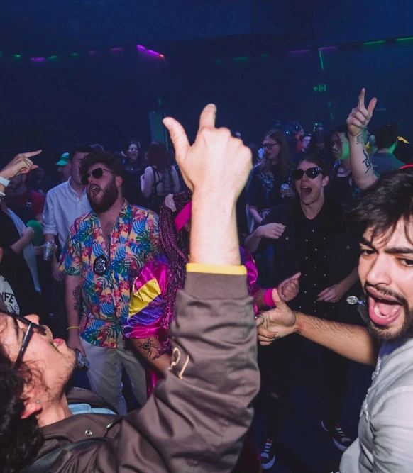 a full dancefloor at Fortress Sydney