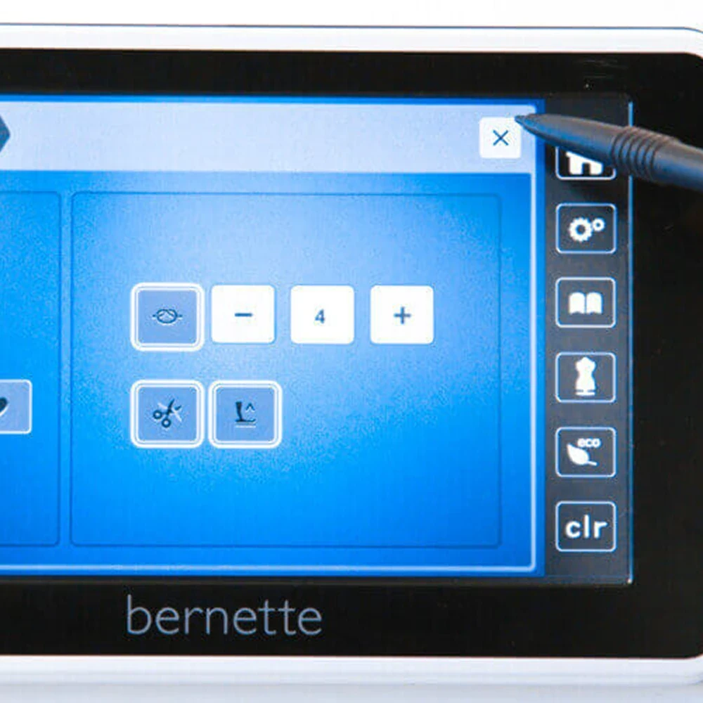 utilisation de Bernette 70 Deco