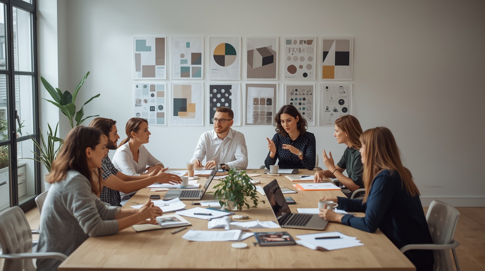 équipe agence de communication