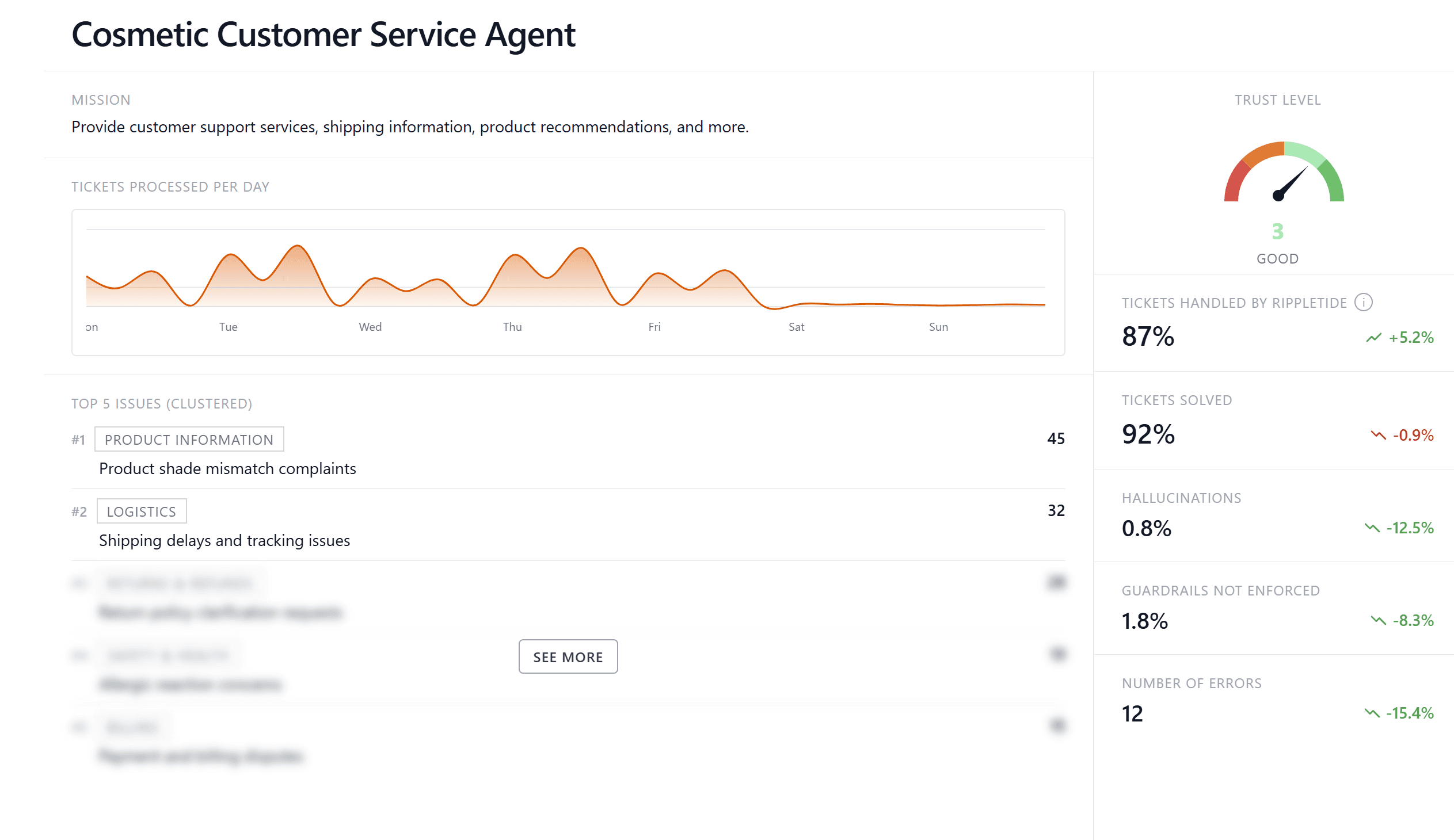 Evaluate your AI agent