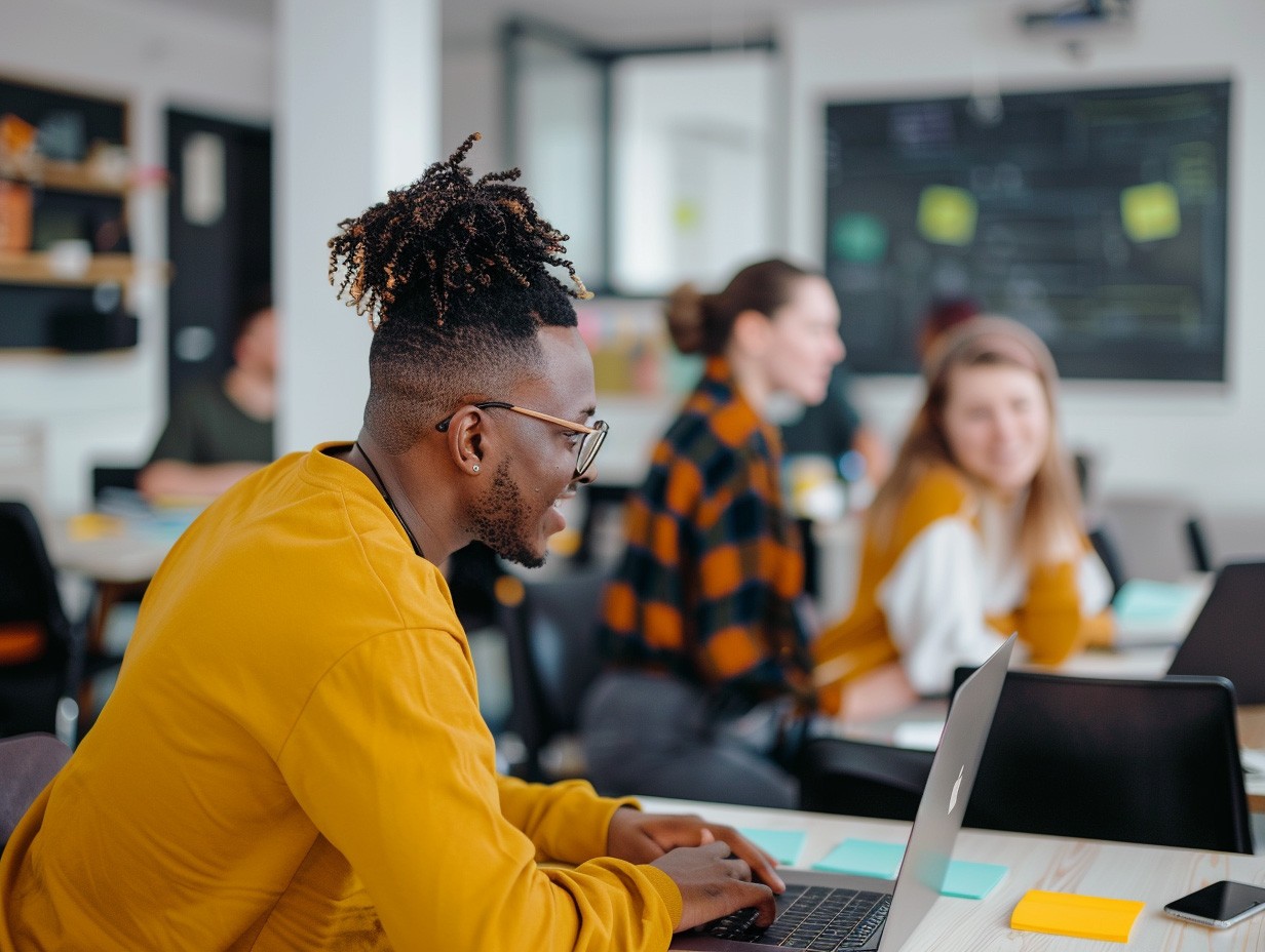 People in the office