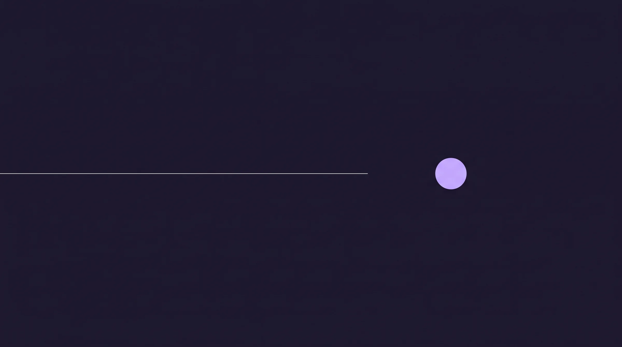 A line that stops short of its node: the referral that never reaches you.