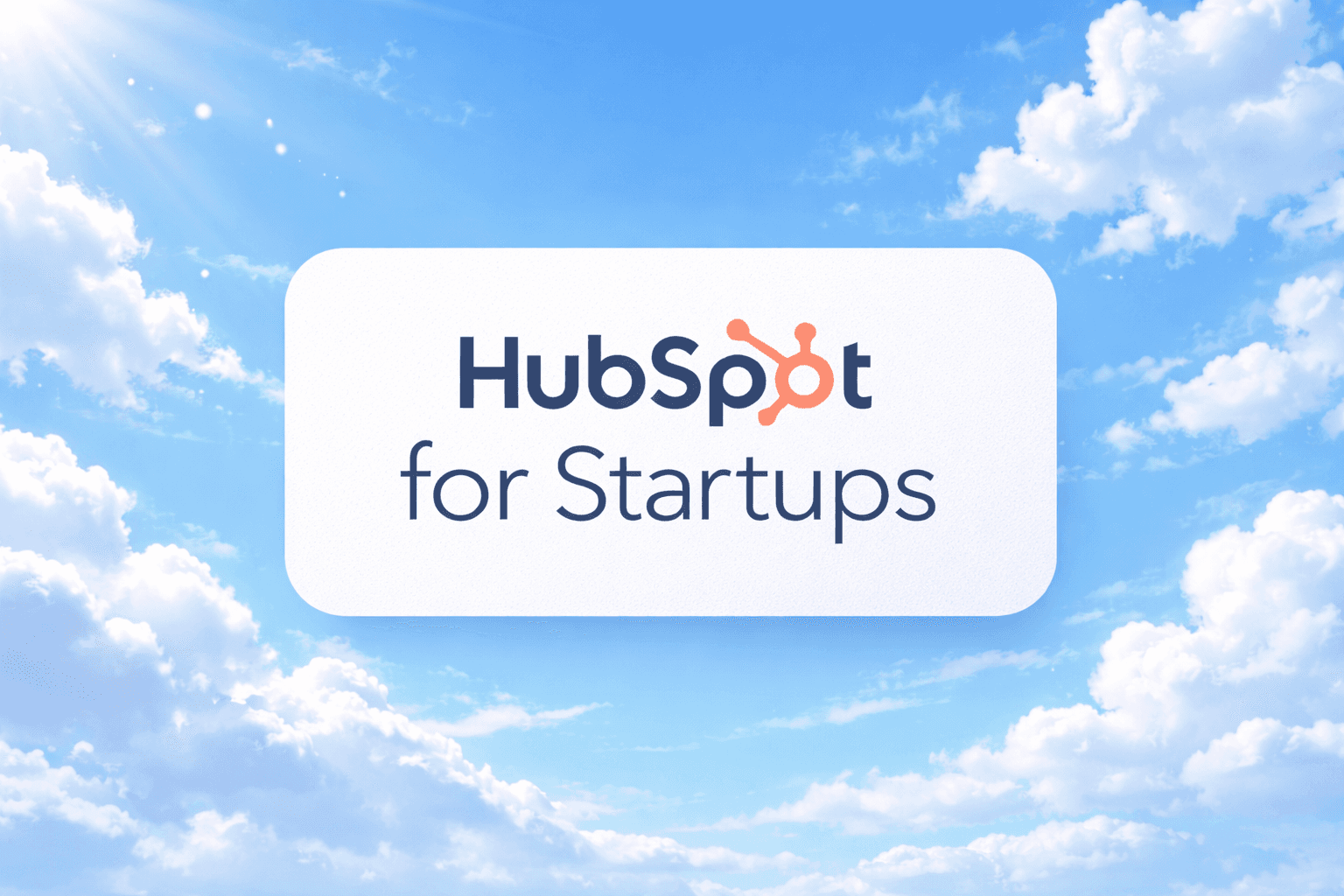 Hubspot for Startups. Startup Credits