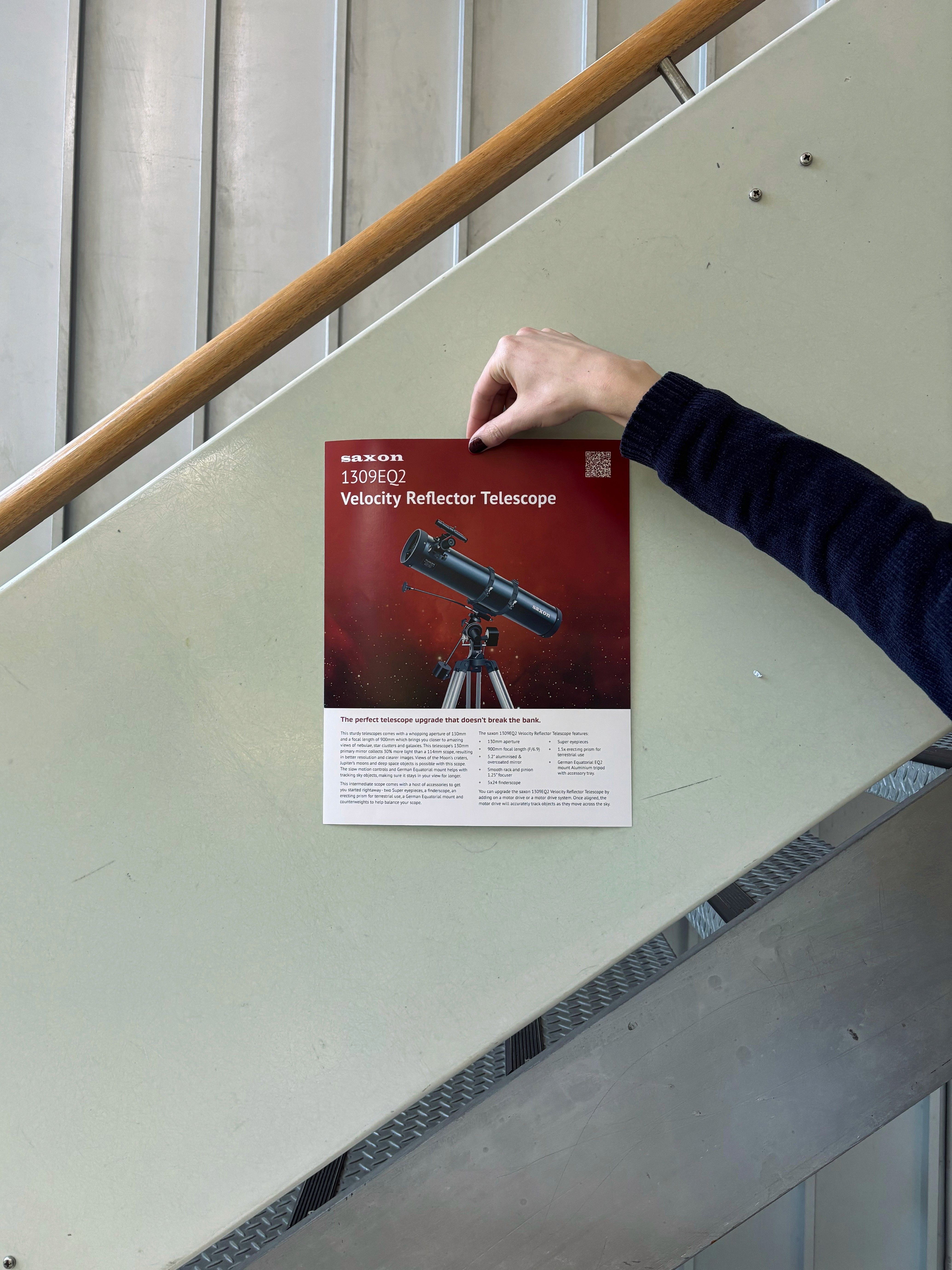 Telescope Vector Illustration Cover