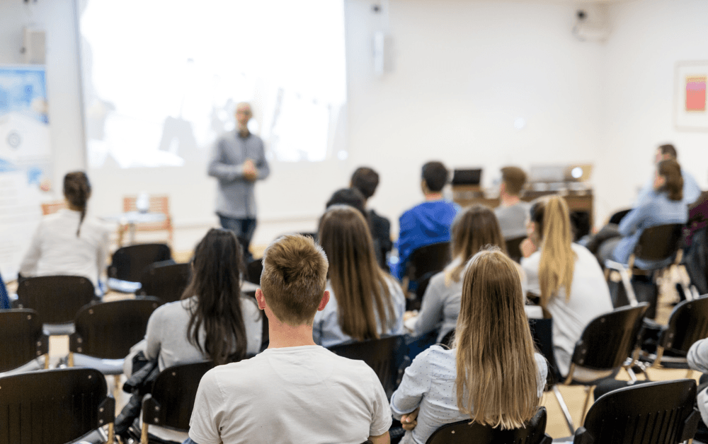 Students in classroom