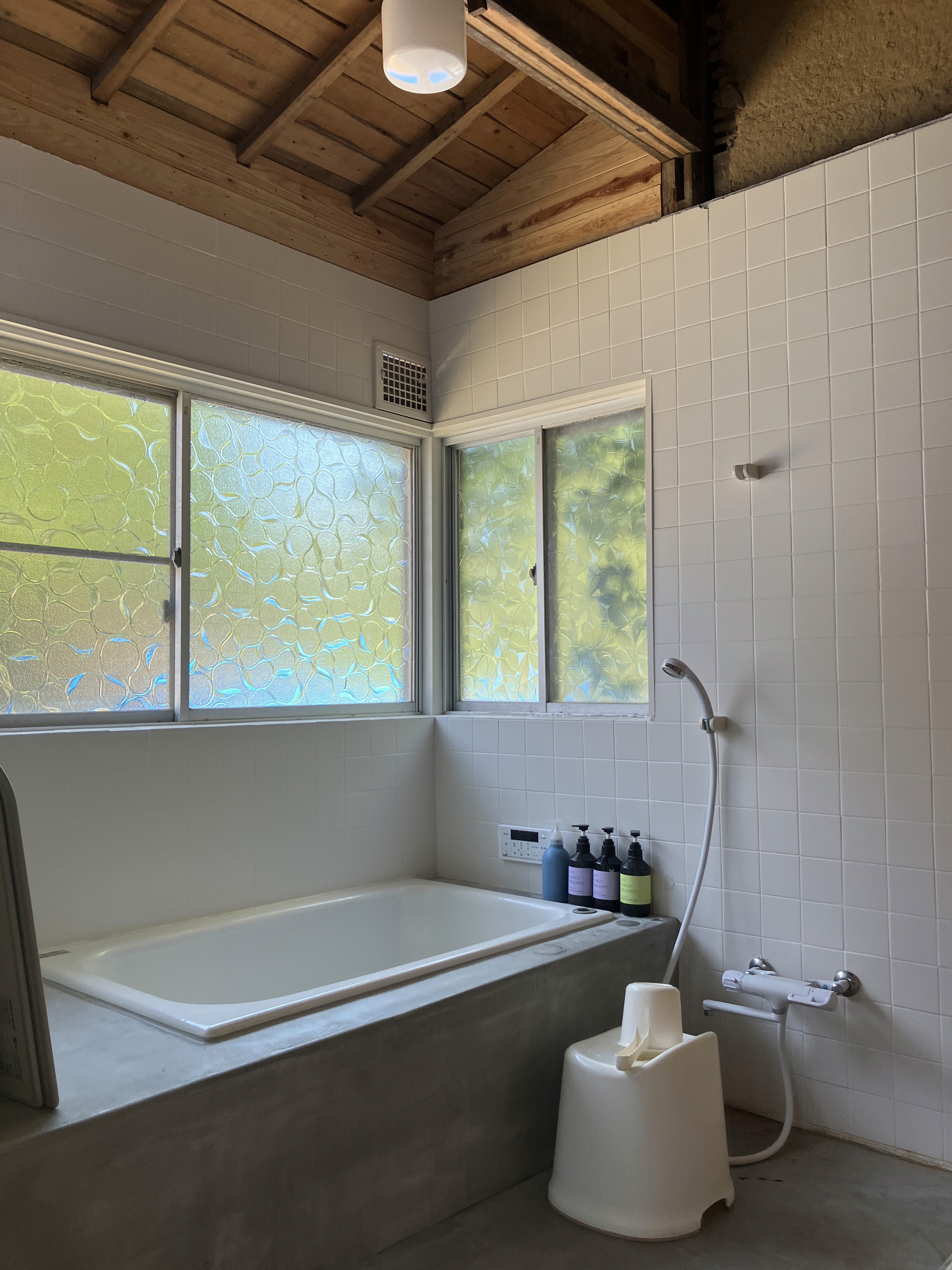 Shared bath at Orga House